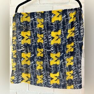 University of Michigan infinity scarf